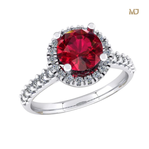 xNhẫn Cầu Hôn NNU94 Dáng Halo Đính Đá Nhỏ xNhẫn Cầu Hôn NNU94 Dáng Halo Đính Đá Nhỏ