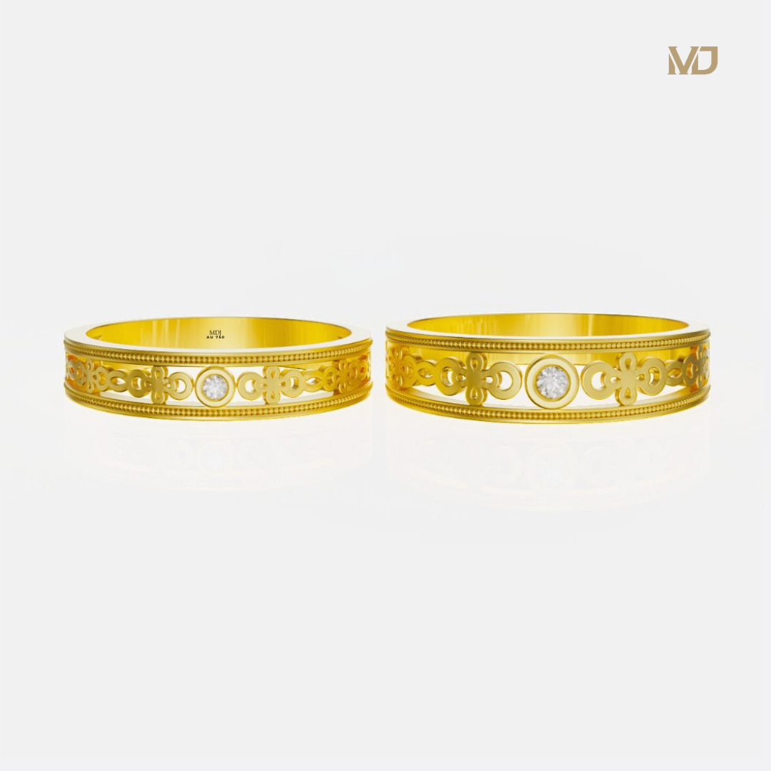 xNhẫn Cưới Vàng Tây NC19