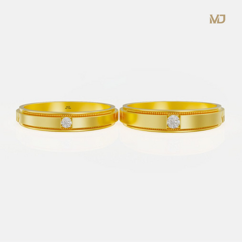 xNhẫn Cưới Vàng Tây Kim Cương Thiên Nhiên Cao Cấp – NC78