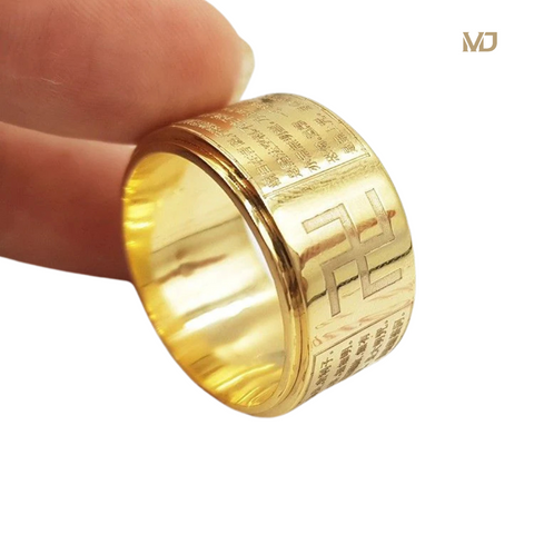 Nhẫn Vàng Bát Nhã Tâm Kinh Vàng 18K MDJ NN309x