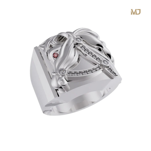 xNhẫn Vàng Nam Tuổi Ngọ MDJ Vàng Tây 18K NC373