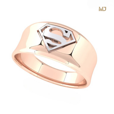 Nhẫn Nam superman vàng 18K – MDJ NN255x