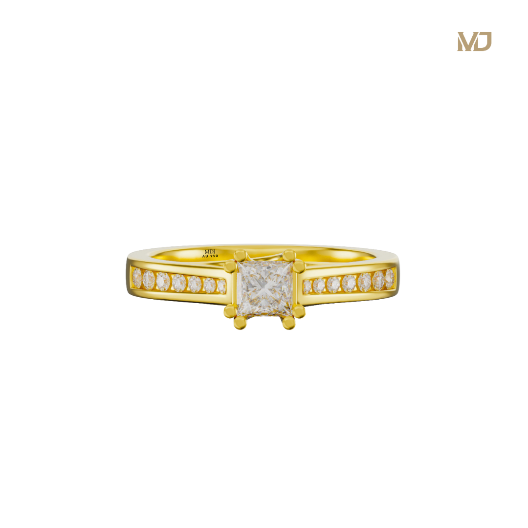 xNhẫn Cầu Hôn Vàng Trắng – MDJ NNU88
