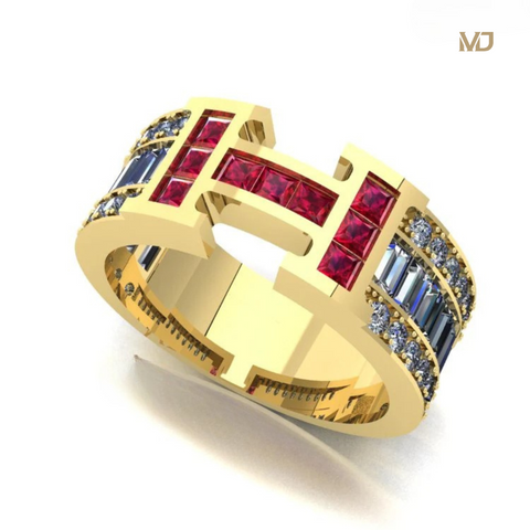Nhẫn Vàng Nam Hermes Hà Nội NN223x