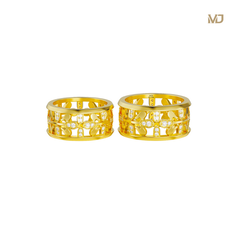 xNhẫn cưới vàng tây 18K Hathor Hà Nội NC161