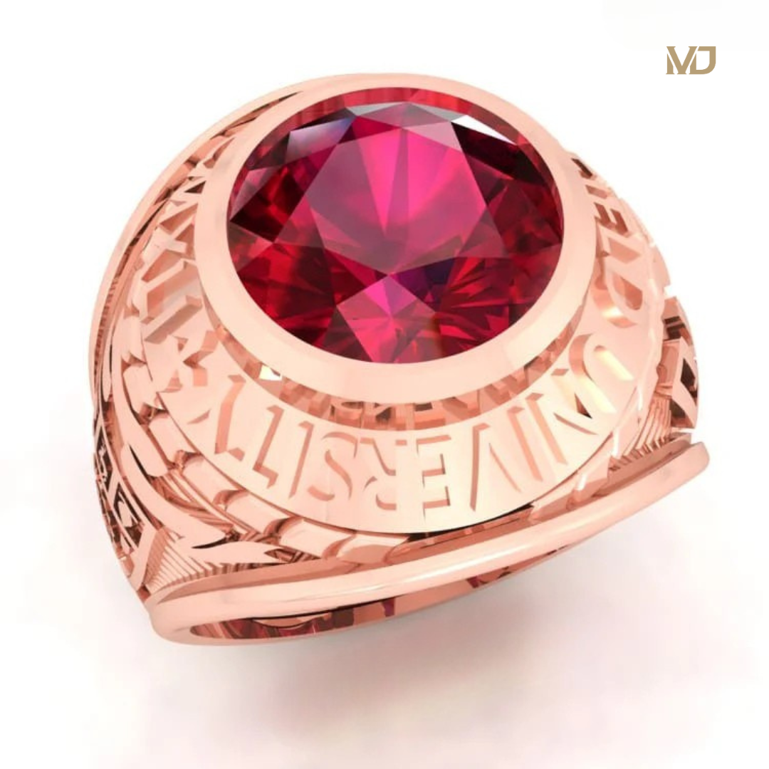 Nhẫn mỹ vàng 18K đá Ruby NN212x
