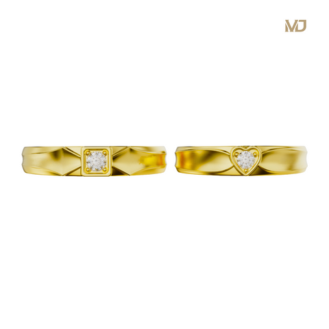 xNhẫn cưới vàng Trắng đính kim cương MDJ NC 154