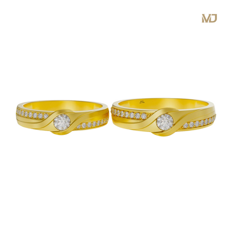 xNhẫn Cưới vàng trắng SG NC147