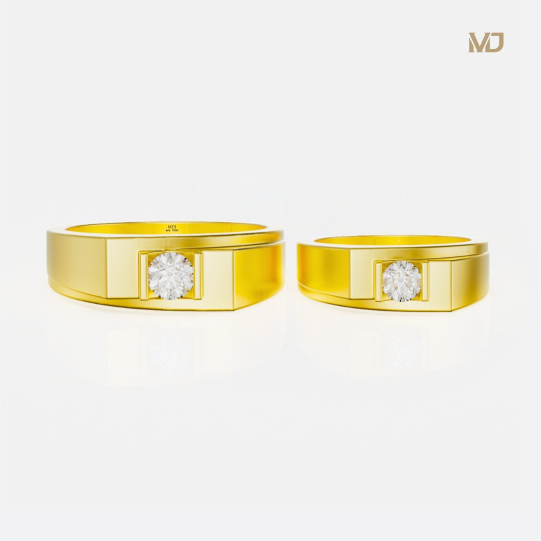 xNhẫn cưới Kim Cương thiên nhiên Cao Cấp MDJ NC 211