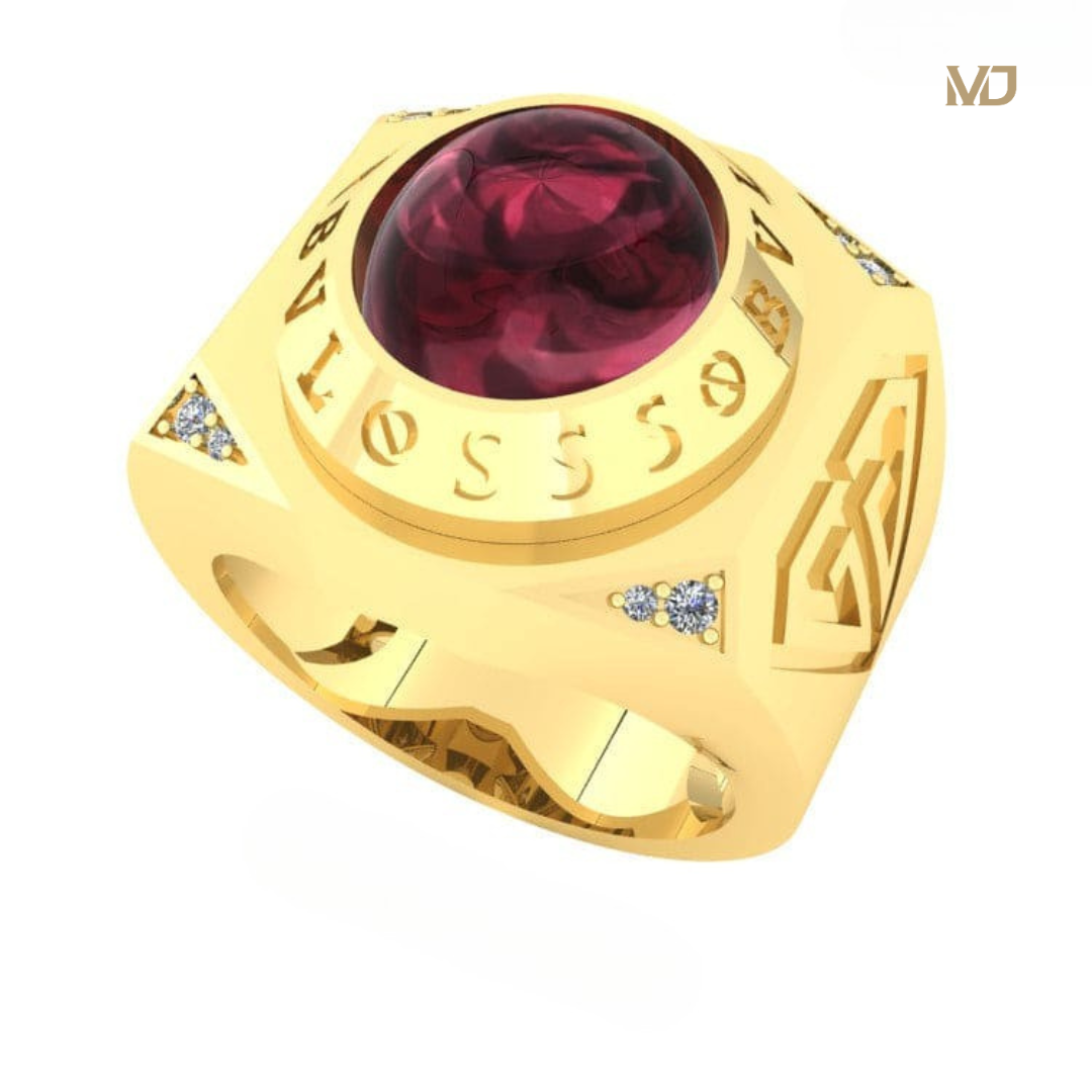 Nhẫn Nam Đầu Rồng Vàng 18K – MDJ NN252x