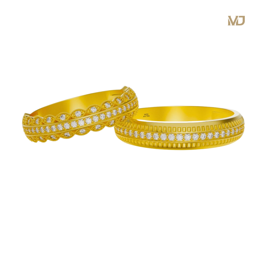 xNhẫn Cưới Vàng 18K MDJ – ring wedding MDJ NC144