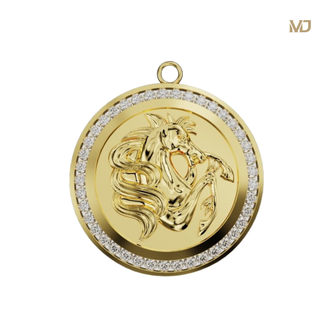 xMặt dây Vàng tây tuổi ngọ MDC61