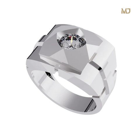 xNhẫn Vàng Nam Ryby Thiên Nhiên MDJ Vàng Tây 18K NC372