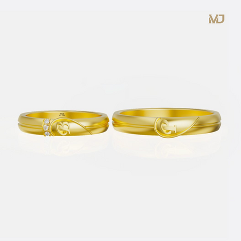 xNhẫn Cưới Trái Tim Cao Cấp Kim Cương Nhân Tạo Moissanite NC198
