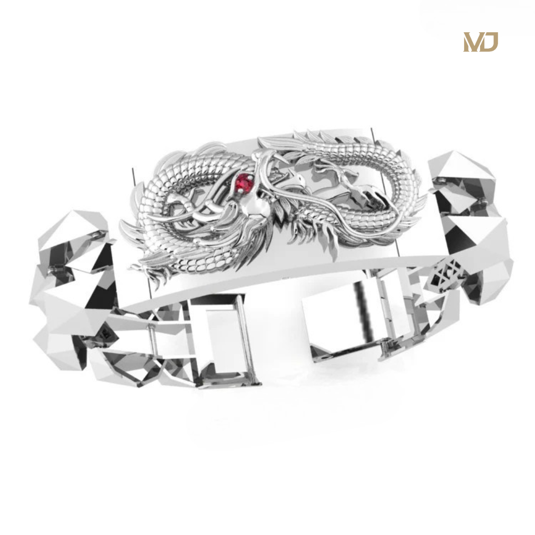 Lắc tay Rồng Cho Nam Vàng 18K – Lắc tay MDJ LTN10x