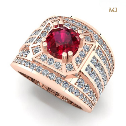 Nhẫn Nam Vàng Trắng 18K NN248x