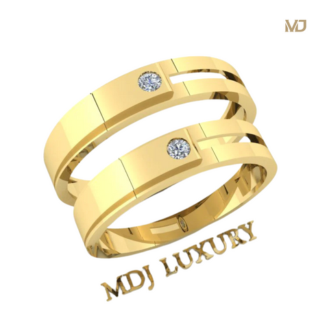 xNhẫn Cưới Vàng Chanh MDJ LUXURY NC145