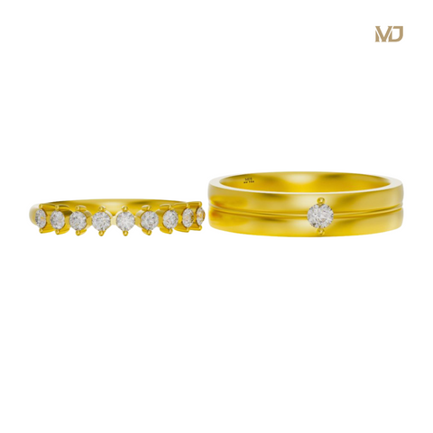 xNhẫn cưới vàng tây NC102