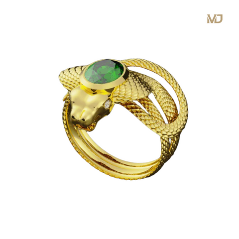 Nhẫn Nam Vàng Trắng Tuổi Tỵ NN111