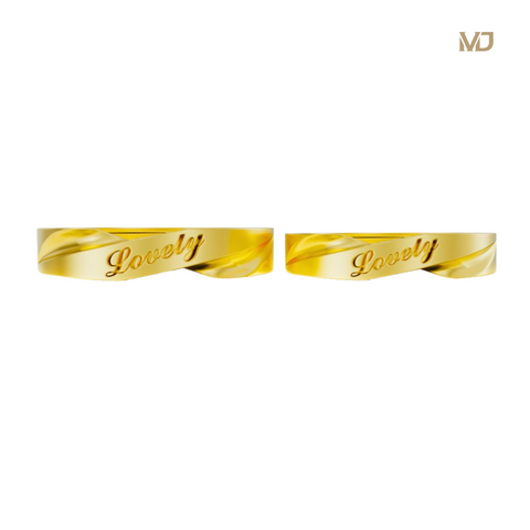 xNhẫn Cưới Vàng Tây 14K – Nhẫn Cưới Lovely Cao Cấp NC194