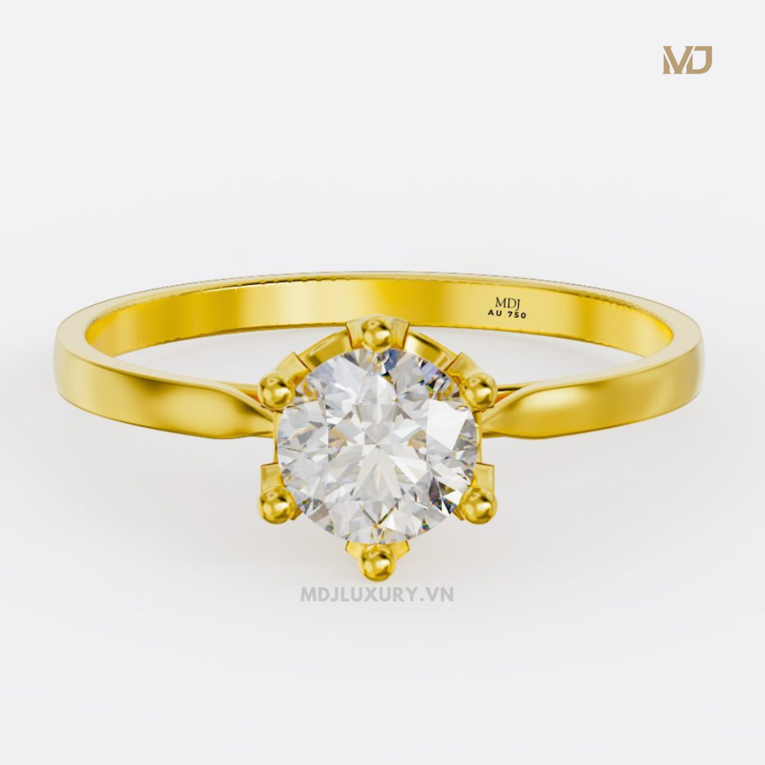 xNhẫn Cầu Hôn NNU233 hình vương miện