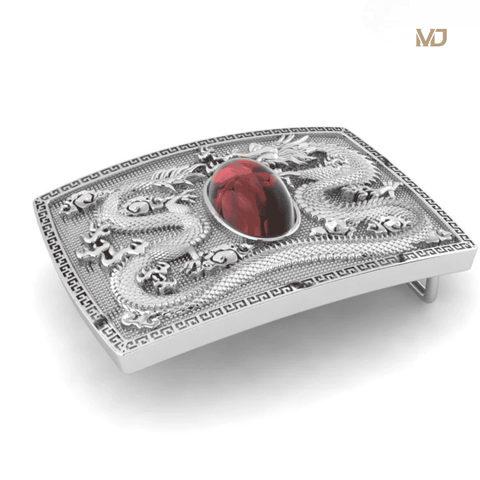 Mặt Thắt Lưng Hình Rồng Vàng 18K Sang Trọng – TLV04