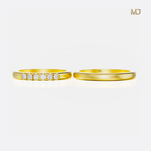 xNhẫn cưới vàng MDJ NC41