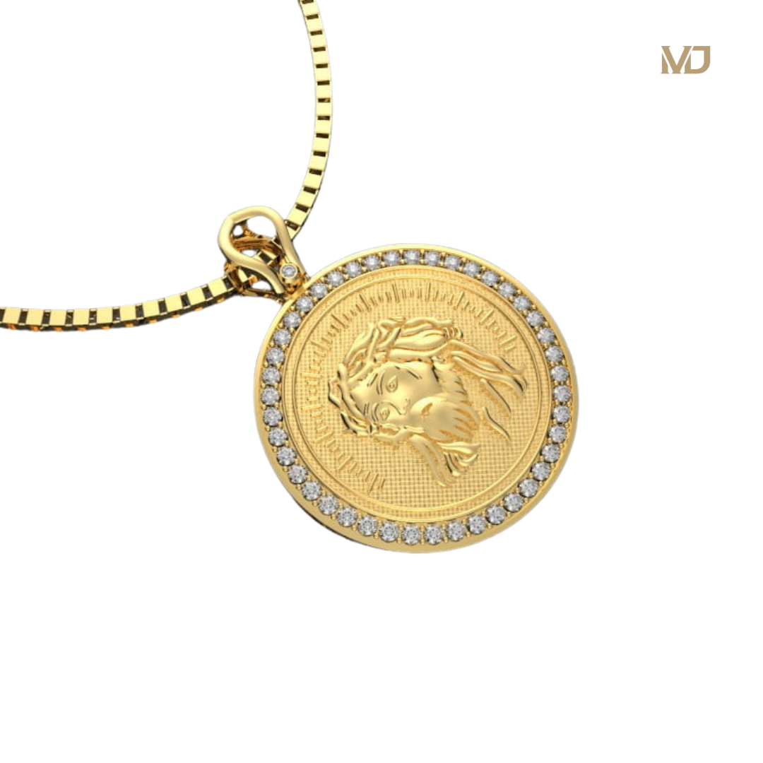 xMặt Dây Chúa Jesus Vàng 18K Ý MDC43