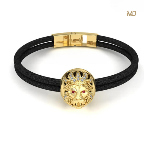 Lắc tay Sư Tử Cho Nam Vàng 18K – Lắc tay MDJ LTN11x