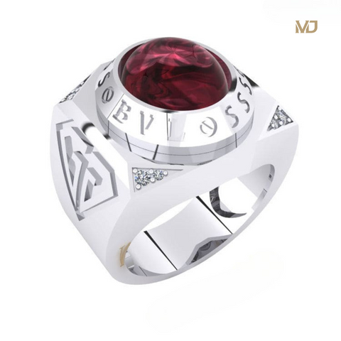 Nhẫn Nam Đầu Rồng Vàng 18K – MDJ NN252x