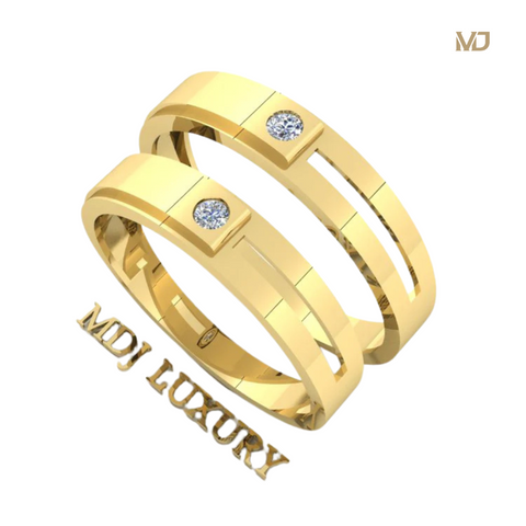 xNhẫn Cưới Vàng Chanh MDJ LUXURY NC145