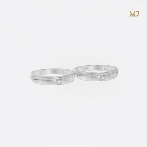 xNhẫn cưới vàng tây đính đá kim cương Moissanite NC219