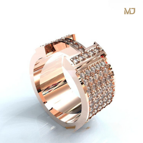 Nhẫn vàng nam chữ H NN178