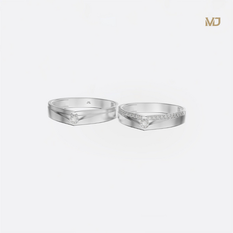 xNhẫn Cưới Hàn Quốc Vàng Tây 10K MDJ NC220