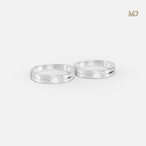 xNhẫn Cưới Hàn Quốc Vàng Tây Cao Cấp 18K MDJ 5 Triệu Đồng NC223