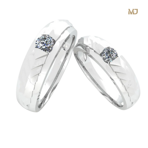 xNhẫn cưới, nhẫn cặp vàng 18k cao cấp tại MDJ Luxury NC01B