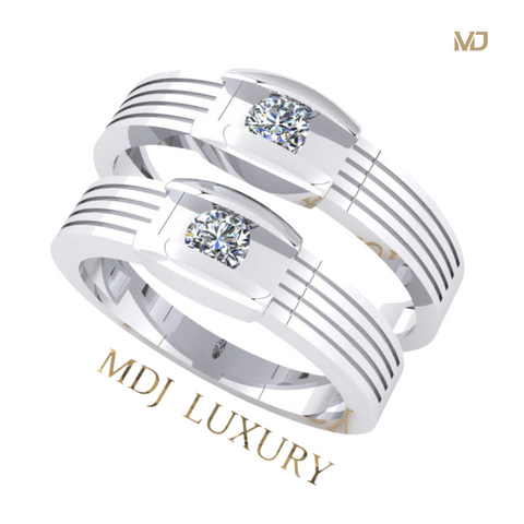 xNhẫn Cưới Cao Cấp Vàng Tây 18K MDJ – NC141
