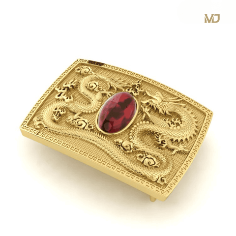 Mặt Thắt Lưng Hình Rồng Vàng 18K Sang Trọng – TLV04