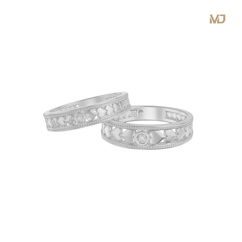 xNhẫn cưới vàng 14K – Trái Tim MDJ NC16