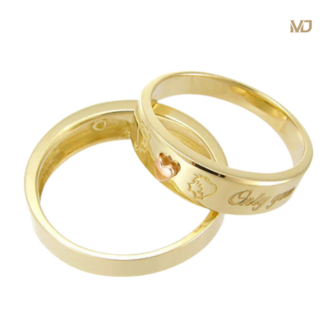 xNhẫn cưới vàng tây NC23460