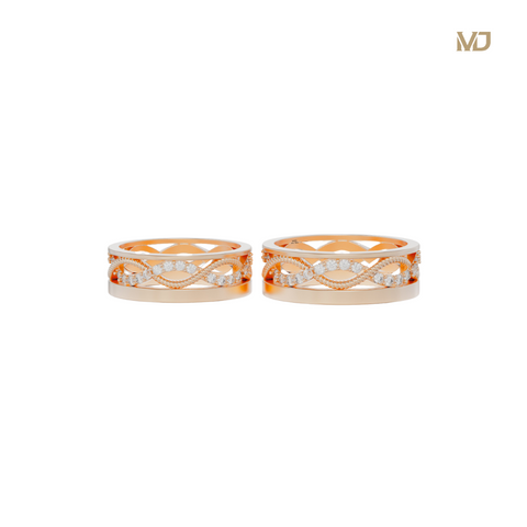 xNhẫn Cưới Đẹp Vàng 18K – Kim Cương Thiên Nhiên NC 182