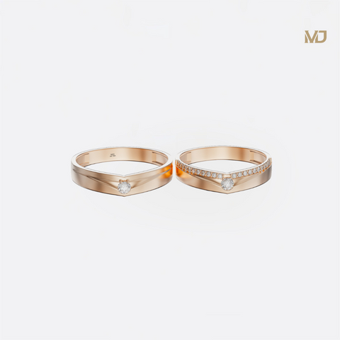 xNhẫn Cưới Hàn Quốc Vàng Tây 10K MDJ NC220