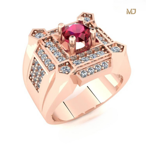 Nhẫn nam vàng trắng 10k – 18K NN203x