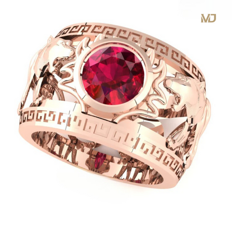 Nhẫn Vàng Nam Tuổi Hổ- Nhẫn Nam 18K NN269