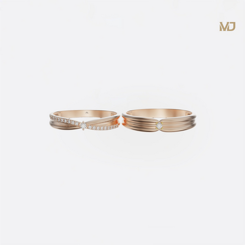 xNhẫn Cưới Hàn Quốc Vàng Tây 18K MDJ 5 Triệu Đồng NC221
