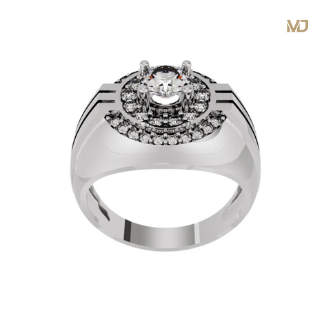 xNhẫn Nam Đẹp Vàng 18K Cao Cấp Đá Kim Cương NN117