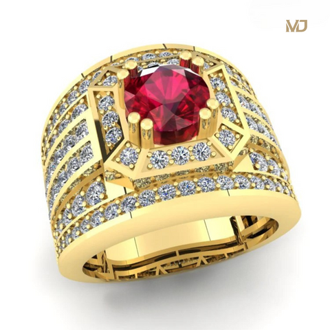 Nhẫn Nam Vàng Trắng 18K NN248x