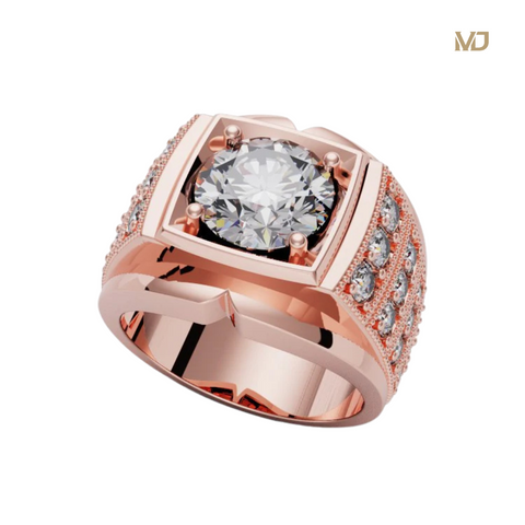 xNhẫn Nam Vàng Trắng Đá Ruby 18K MDJ LUXURY – NN363