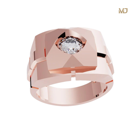 xNhẫn Vàng Nam Ryby Thiên Nhiên MDJ Vàng Tây 18K NC372