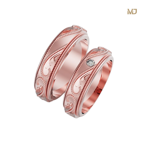 Nhẫn Cưới Đẹp Vàng 18K Cao cấp NC116